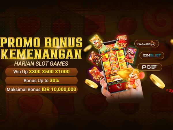 BONUS KEMENANGAN SLOT GAME HANTOGEL