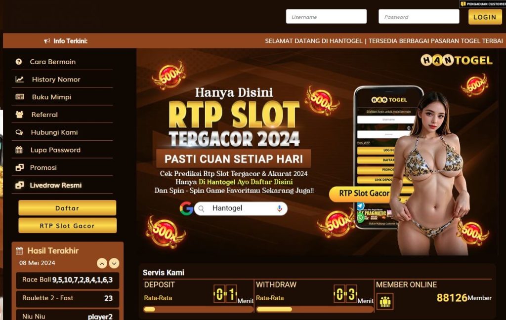 Serunya Bermain Togel di Situs Hantogel