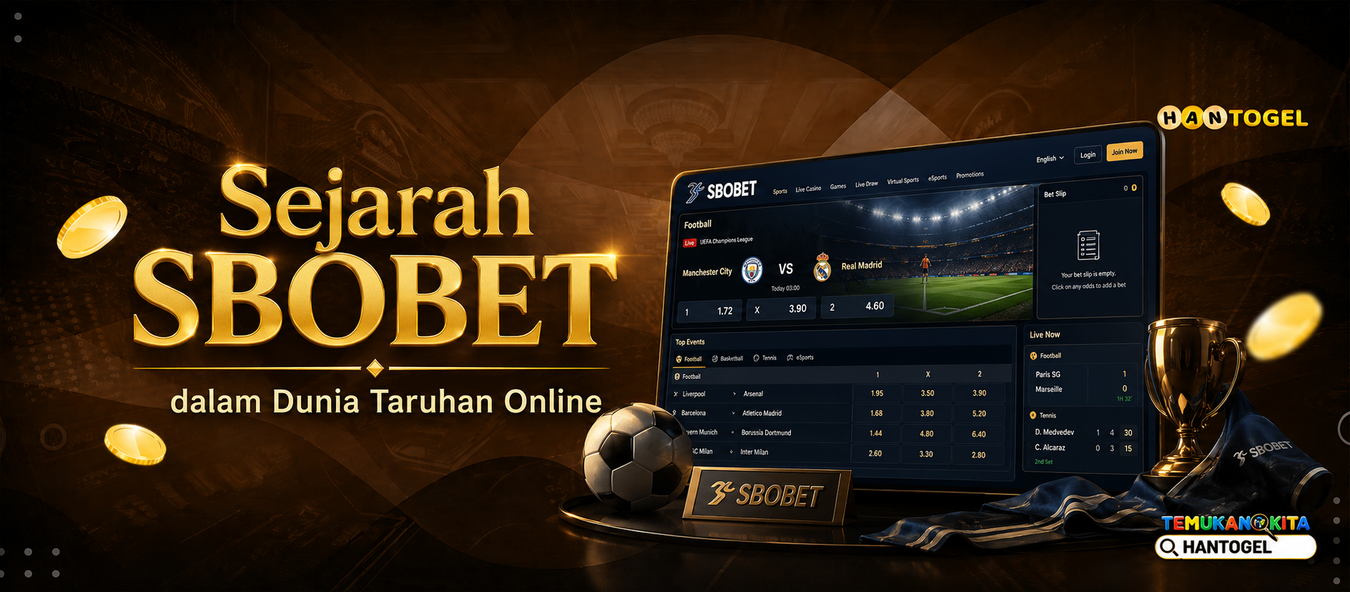 Sejarah SBOBET dalam Dunia Taruhan Online