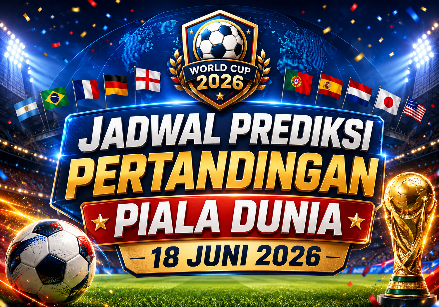 Jadwal Prediksi Pertandingan Piala Dunia 18 Juni 2026