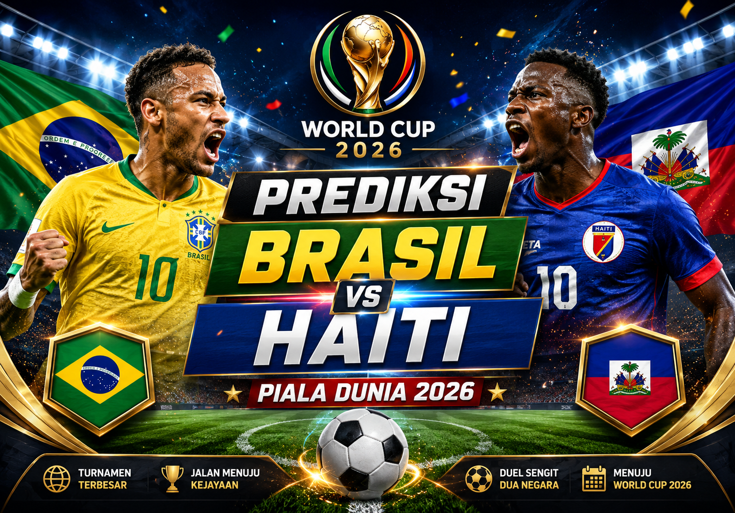 Prediksi Brasil vs Haiti Piala Dunia 2026