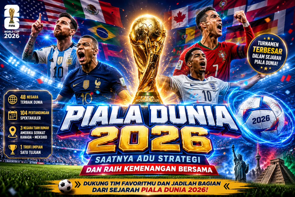 Piala Dunia 2026: Saatnya Adu Strategi dan Raih Kemenangan Bersama