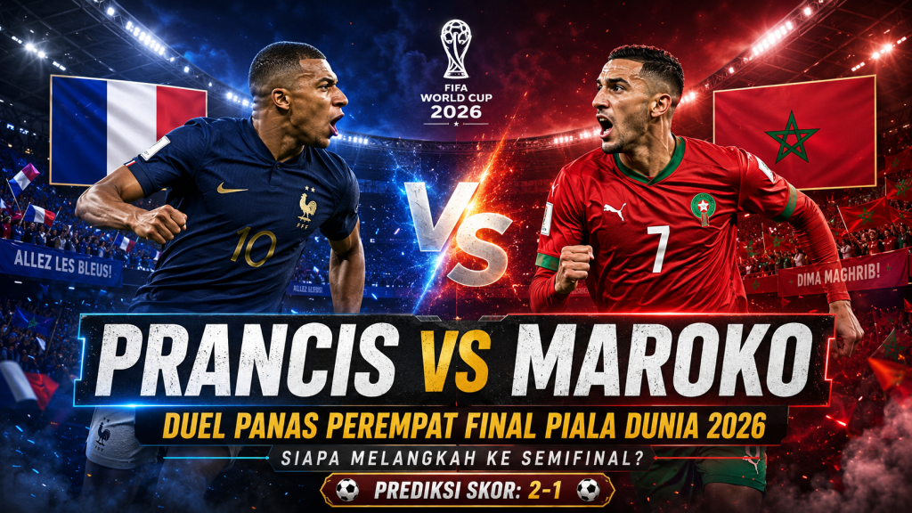 Prancis vs Maroko