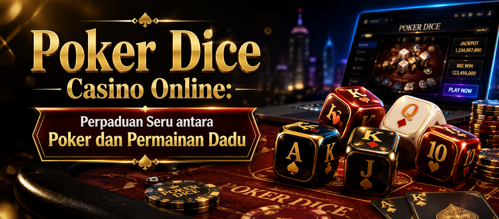 Poker Dice Casino Online: Perpaduan Seru antara Poker dan Permainan Dadu