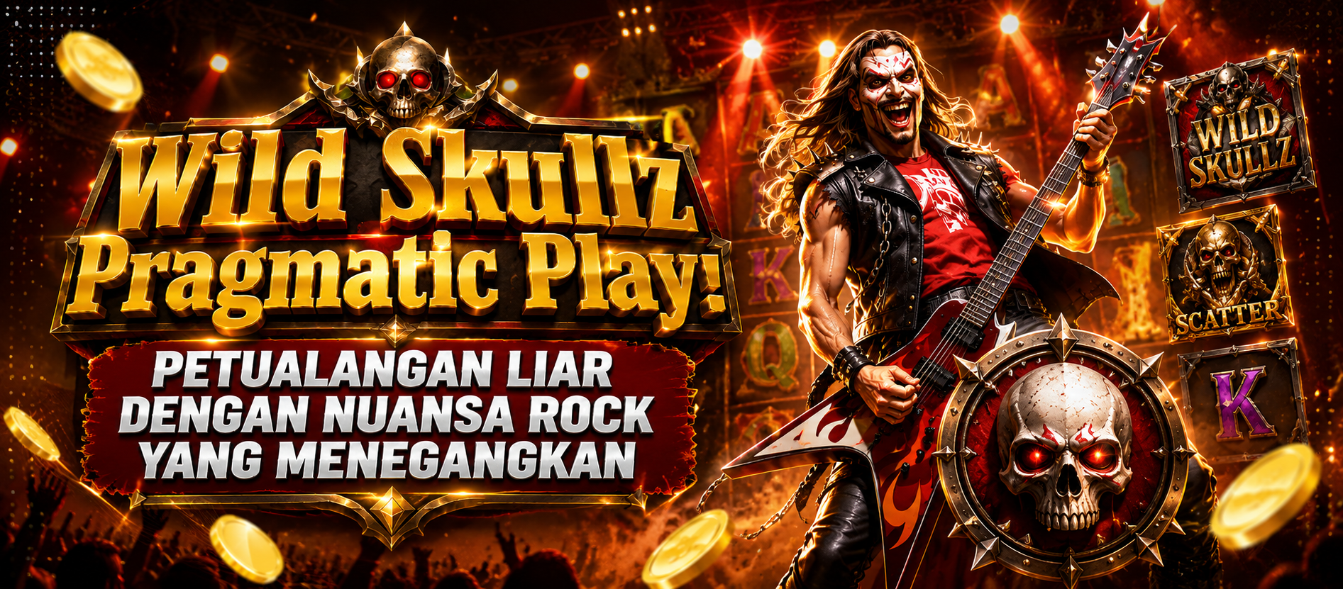 Wild Skullz Pragmatic Play: Petualangan Liar dengan Nuansa Rock yang Menegangkan