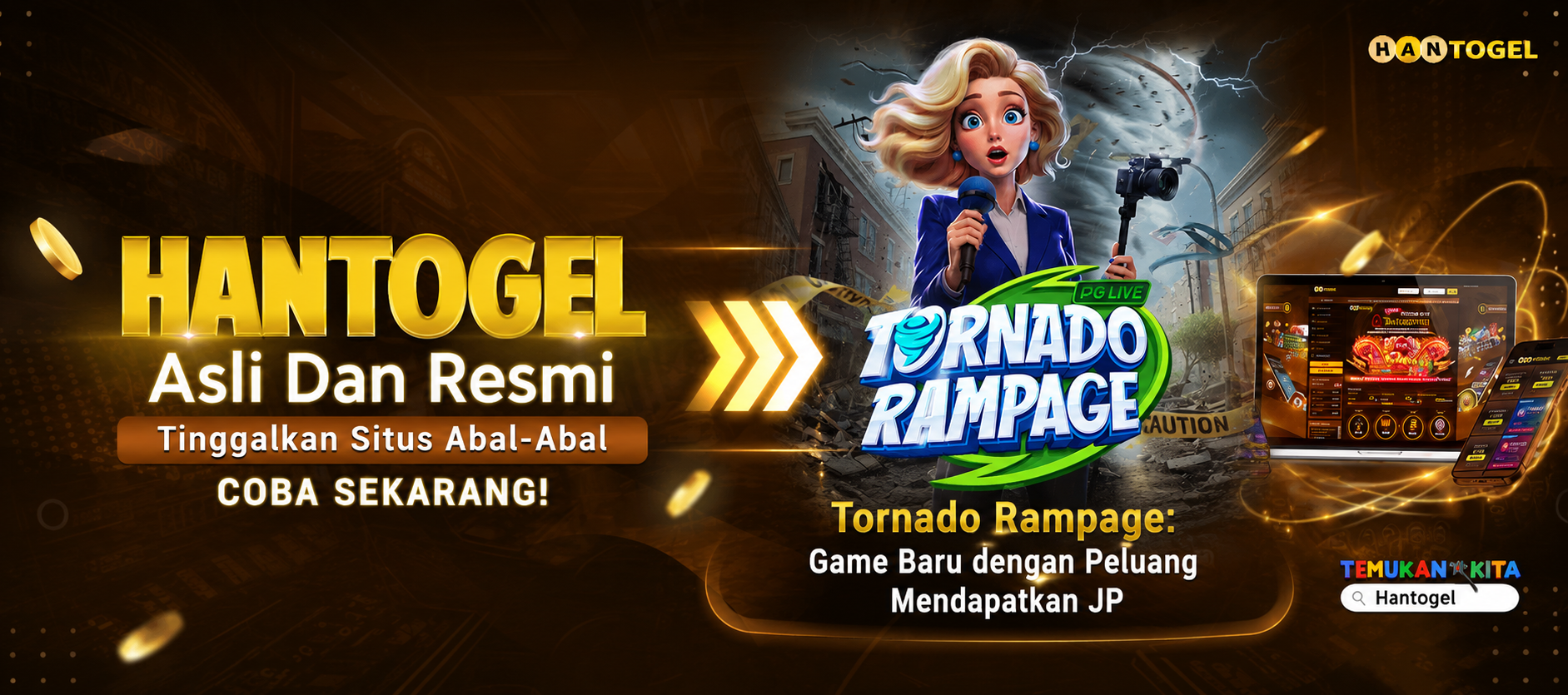 Tornado Rampage: Game Baru dengan Peluang Mendapatkan JP